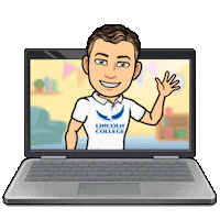Buen Dia Notebook Sticker by LincolnCollegeChile