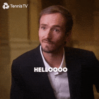 Good Morning Hello GIF by Tennis TV