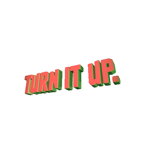 turn up party Sticker by Fanta