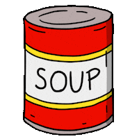 60 Seconds Soup Sticker by Robot Gentleman