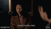 Tv Show Reaction GIF by CW Kung Fu