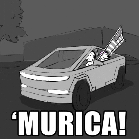 American Flag Usa GIF by CC0 Studios