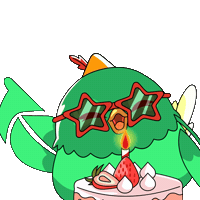 Celebrate Happy Birthday Sticker by Robbie