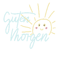 Good Morning Sun Sticker
