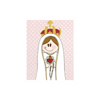 Jesus Maria Sticker by ateliermaosdemaria