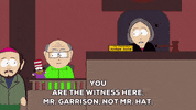 sorry mr. garrison GIF by South Park 
