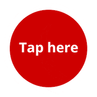 Tap Here Sticker by University of Groningen