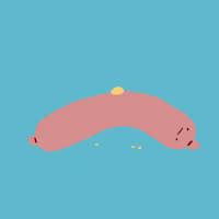 Sausage Wurst GIF by Alice Socal