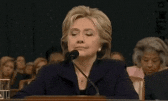s reactions hillary GIF