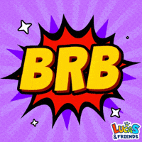 Ill Be Back On My Way GIF by Lucas and Friends by RV AppStudios