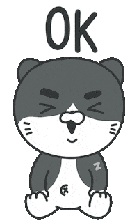 Turn Around Ok Sticker