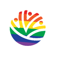 Rainbow Flag Sticker by PACT Hawaii