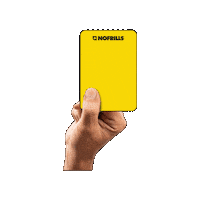 Yellow Card Sticker by No Frills