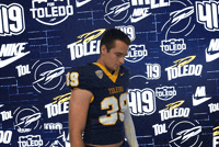 Toledo Football Look Up GIF by Toledo Rockets