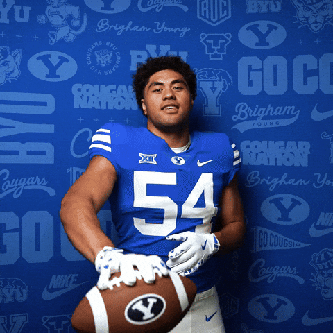 College Football Go Cougs GIF by BYU Cougars