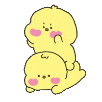 Angry Chick Sticker by jeong5mog