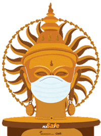 Flysafe Sticker by Delhi Airport
