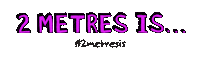 FifeComms covid19 social distancing 2metresis 2metersis Sticker