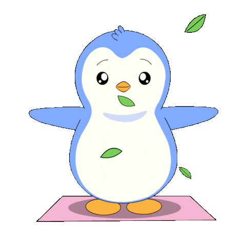 Breathe Sticker by Pudgy Penguins