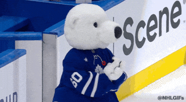 Happy Toronto Maple Leafs GIF by NHL