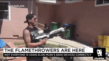 flamethrower GIF by Cheddar