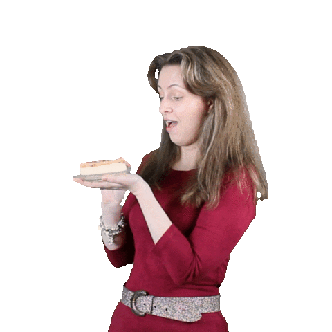 Tompouce Eating Sticker by mindandbeauty