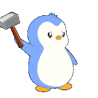 Fed Up Ugh Sticker by Pudgy Penguins