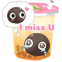 I Miss You Love Sticker