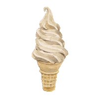 Ice Cream Summer Sticker