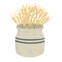 Home Vase Sticker