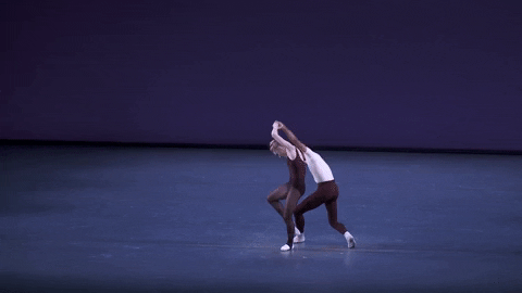 pas de deux ballerina GIF by New York City Ballet