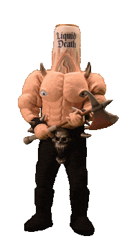 Horror Water Sticker by liquiddeath