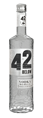 42-BELOW clean vodka new zealand clear Sticker