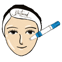 Pamper Skin Goals Sticker by Restored Skin & Beauty