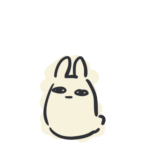 Loop Jump Sticker by bunny_is_moving