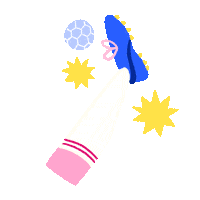 World Cup Football Sticker by Lavilletlesnuages