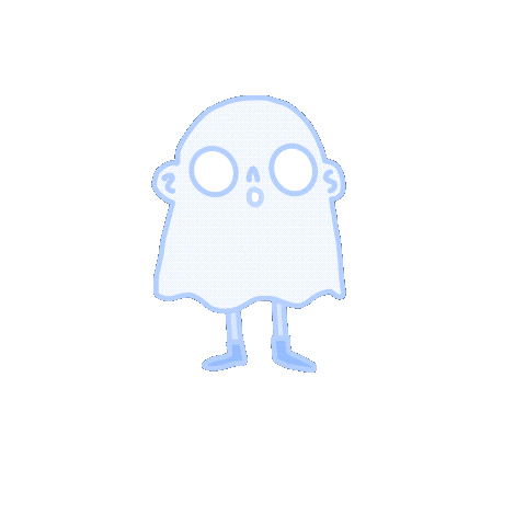 Halloween Ghost Sticker by MarionMenardi