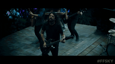 Dave Grohl Sky GIF by Foo Fighters