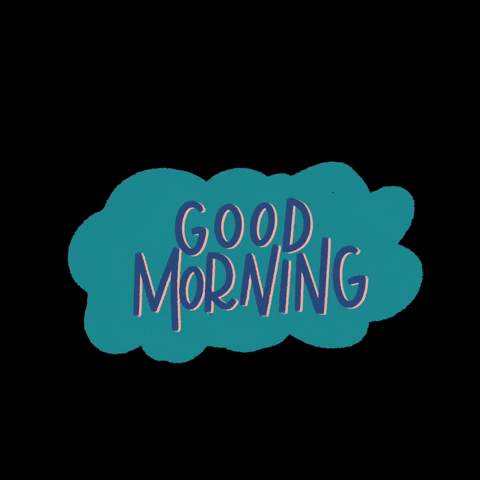 LittleChalkShop good morning goodmorning wakeup GIF