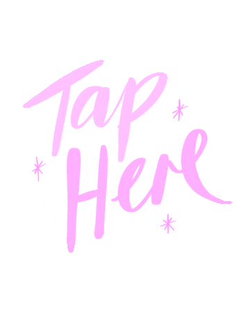 Sparkle Tap Sticker by White Deer