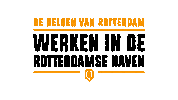 WerkenindeRotterdamseHaven rotterdam transport haven port Sticker