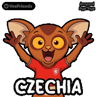 Excited World Cup Sticker by VeeFriends