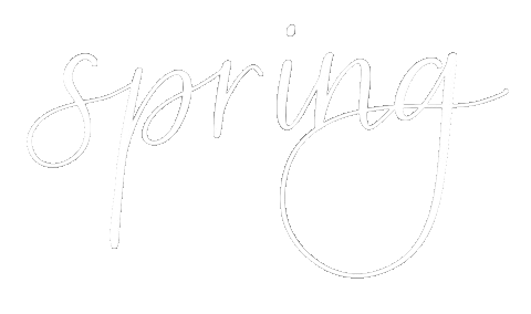 Spring Calligraphy Sticker