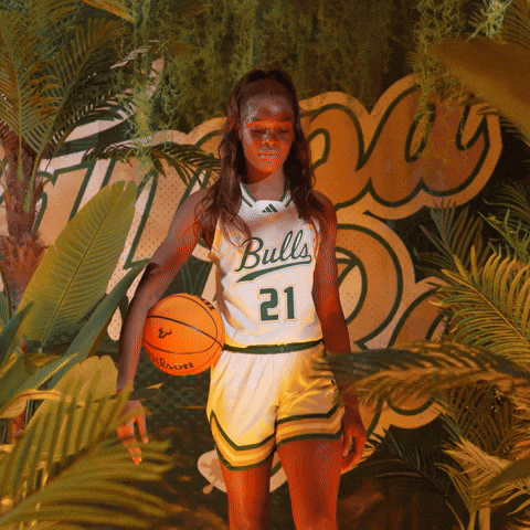 Womens Basketball GIF by USF Athletics