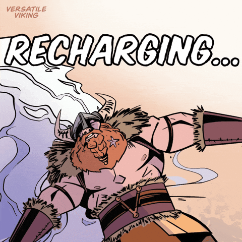 Beach Charging GIF by VeeFriends