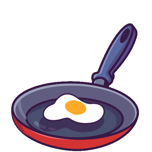 Eggs Cooking Sticker by Granja 7 Hermanos