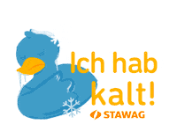 STAWAG winter cold frieren brrr Sticker