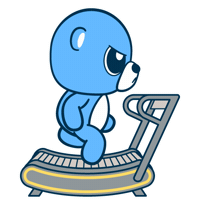 Fitness Run Sticker