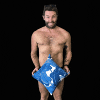 BudgySmuggler laugh drop nude reveal GIF