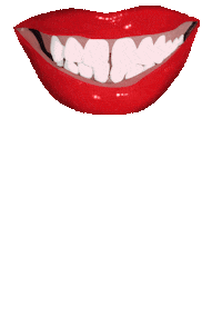 Lipstick Smile Sticker